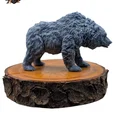 Mô hình Gấu Nâu Đứng - MGM Print-Ready Mini - Thumbnail 2