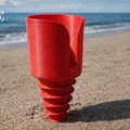 Giá đỡ lon nước 33cl vặn xuống cát cho bãi biển - Thumbnail 1