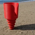 Giá đỡ lon nước 33cl vặn xuống cát cho bãi biển - Thumbnail 5