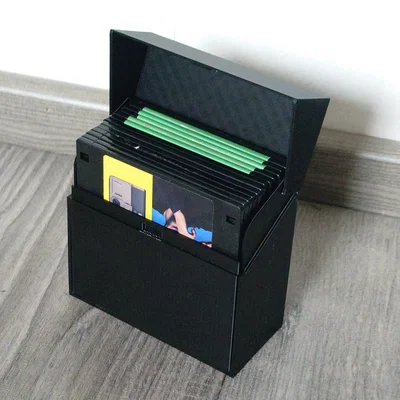 Hộp đựng đĩa mềm 3.5 inch - Giải pháp lưu trữ retro gọn gàng