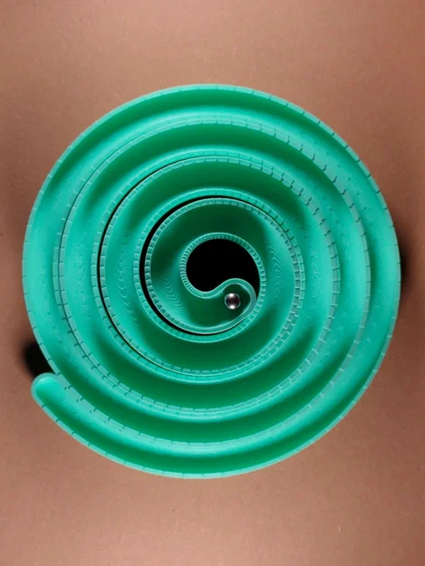 Spiral marble run - Đường chạy bi xoắn ốc - Image 3