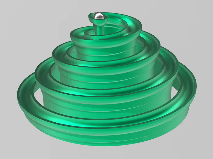 Spiral marble run - Đường chạy bi xoắn ốc - Image 5