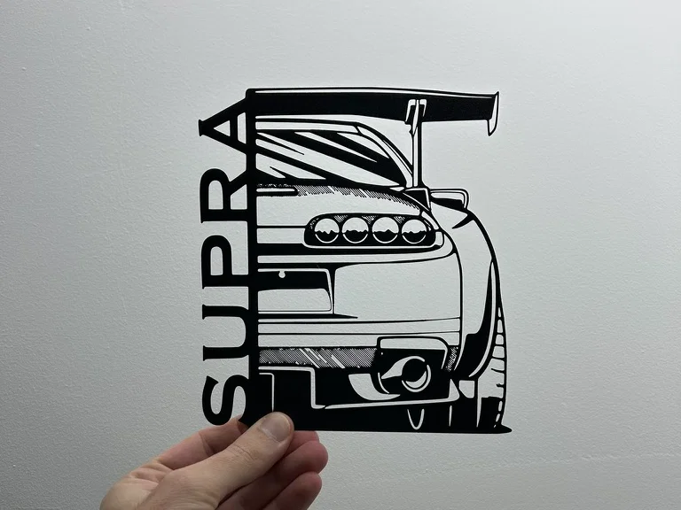 Tranh treo tường nghệ thuật Supra MK4 - In 3D - Image 1