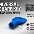 Chìa khóa vuông đa năng - Dùng cho đồng hồ điện và ga - Thumbnail 1