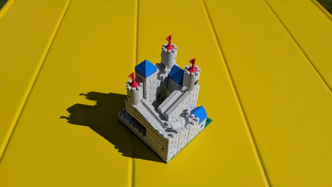 Castle Run - Mô hình đường đua bi mini lắp ghép theo chủ đề lâu đài - Image 2