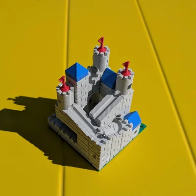 Castle Run - Mô hình đường đua bi mini lắp ghép theo chủ đề lâu đài