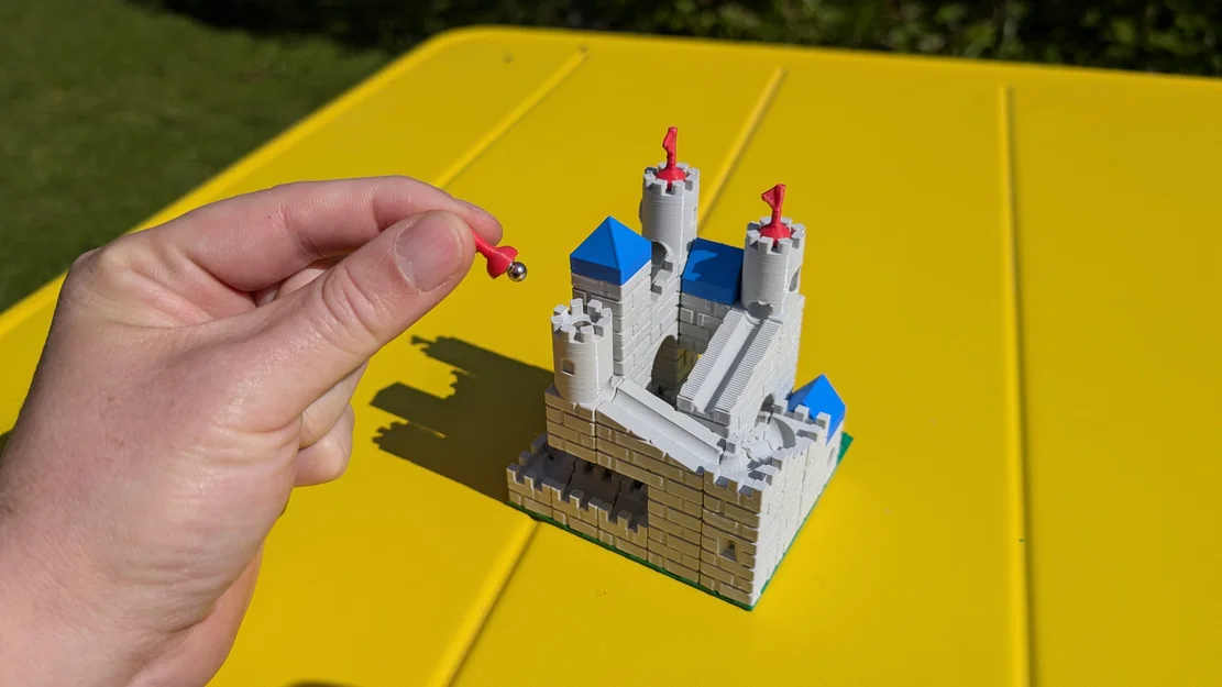 Castle Run - Mô hình đường đua bi mini lắp ghép theo chủ đề lâu đài - Image 4