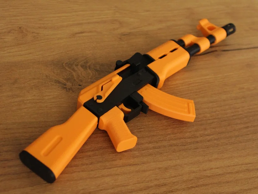 Súng Trường AK-47 Bỏ Túi – Đồ Chơi Fidget Bolt-Action - Image 3