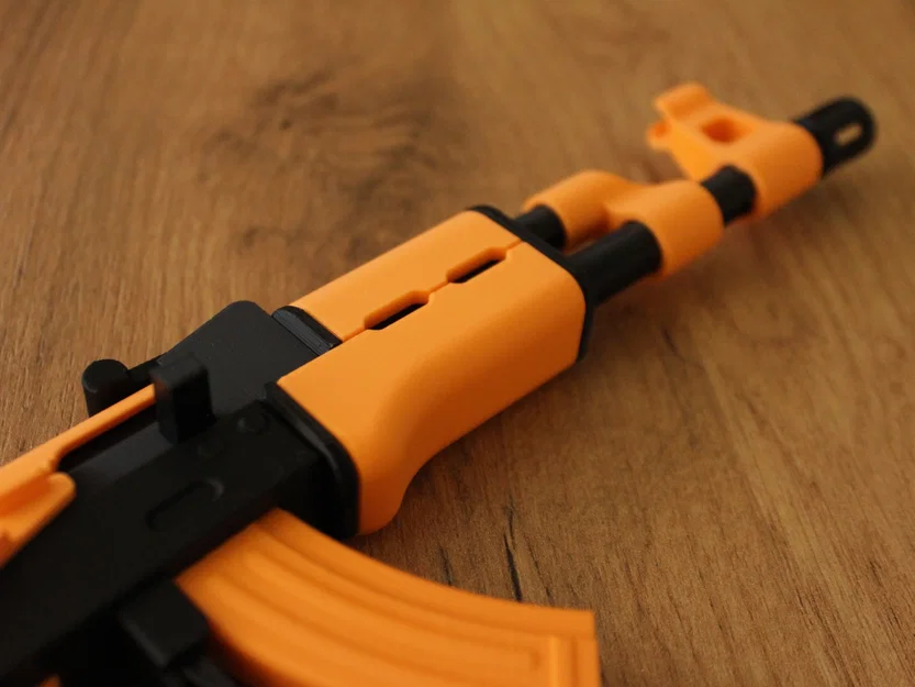 Súng Trường AK-47 Bỏ Túi – Đồ Chơi Fidget Bolt-Action - Image 6