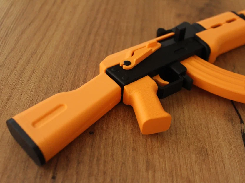 Súng Trường AK-47 Bỏ Túi – Đồ Chơi Fidget Bolt-Action - Image 7