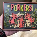 Mô hình logo ban nhạc The Porkers phong cách Ska-Punk 3D - Thumbnail 1