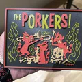 Mô hình logo ban nhạc The Porkers phong cách Ska-Punk 3D - Thumbnail 3