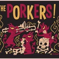 Mô hình logo ban nhạc The Porkers phong cách Ska-Punk 3D - Thumbnail 4