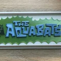 Mô hình 3D logo tour diễn 2026 của ban nhạc ska The Aquabats - Thumbnail 1