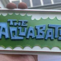 Mô hình 3D logo tour diễn 2026 của ban nhạc ska The Aquabats - Thumbnail 5