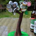 Mô hình in 3D Cây Nam Châm gắn nắp bia (Crown Cork Party Beer Tree) - Thumbnail 1