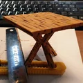 Mô hình bàn Star Table cho nhà búp bê tỉ lệ 1:12 - Thumbnail 2