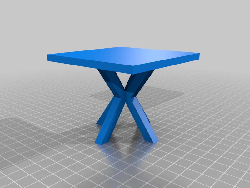 Mô hình bàn Star Table cho nhà búp bê tỉ lệ 1:12 - Image 3