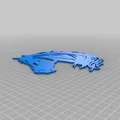 Chân dung ngựa 2D dành cho in 3D và cắt Laser - Thumbnail 2