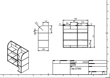 Kệ Đa Năng ORGANIZZATORE GT582: Giải Pháp Sắp Xếp Bàn Làm Việc Thông Minh - Image 5