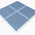 Nắp cống lắp ghép 250mm - Thumbnail 1