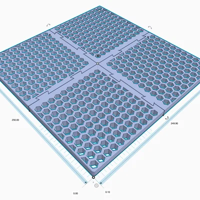 Nắp cống lắp ghép 250mm