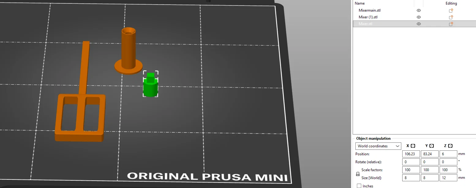 Phụ kiện que đánh trứng in 3D cho đồ chơi trẻ em - Image 1