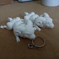 Mô hình chú cừu linh hoạt (Ram Flexi) kèm móc khóa - Đồ chơi in 3D - Thumbnail 2