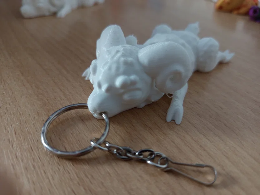 Mô hình chú cừu linh hoạt (Ram Flexi) kèm móc khóa - Đồ chơi in 3D - Image 3