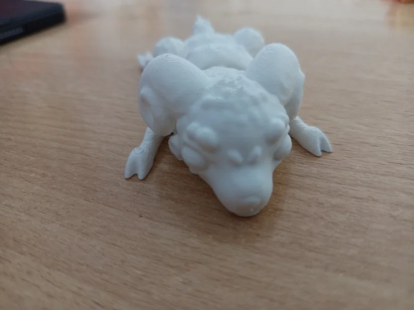 Mô hình chú cừu linh hoạt (Ram Flexi) kèm móc khóa - Đồ chơi in 3D - Image 4