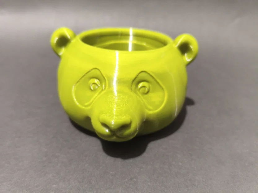 Chậu Trồng Sen Đá Hình Gấu Trúc In 3D - Image 3