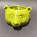 Chậu Trồng Sen Đá Hình Gấu Trúc In 3D - Thumbnail 3