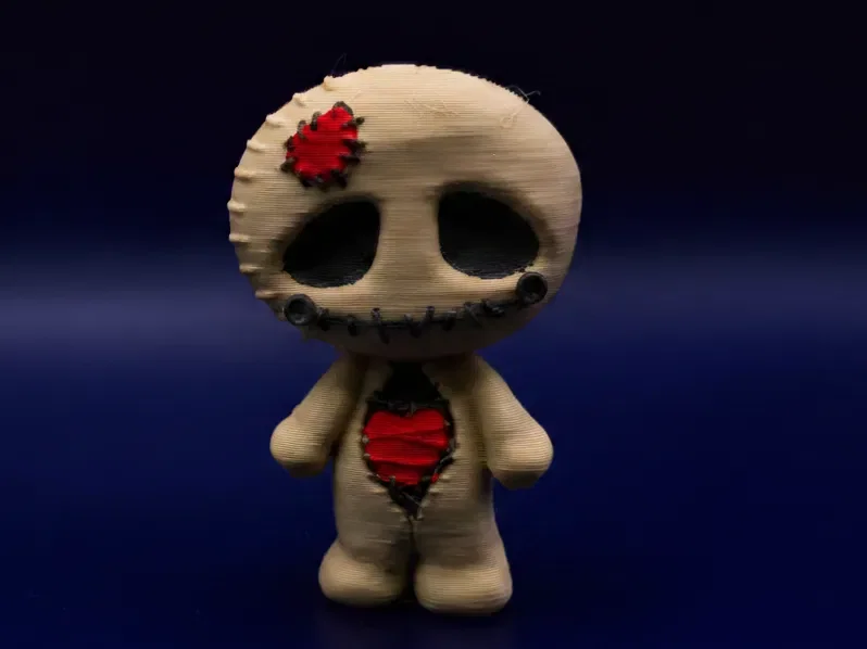 Mô hình linh vật khâu vá Creepy Kawaii - Tệp in 3D độc đáo - Image 1