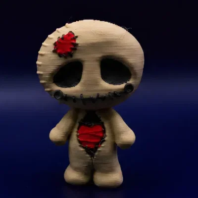 Mô hình linh vật khâu vá Creepy Kawaii - Tệp in 3D độc đáo