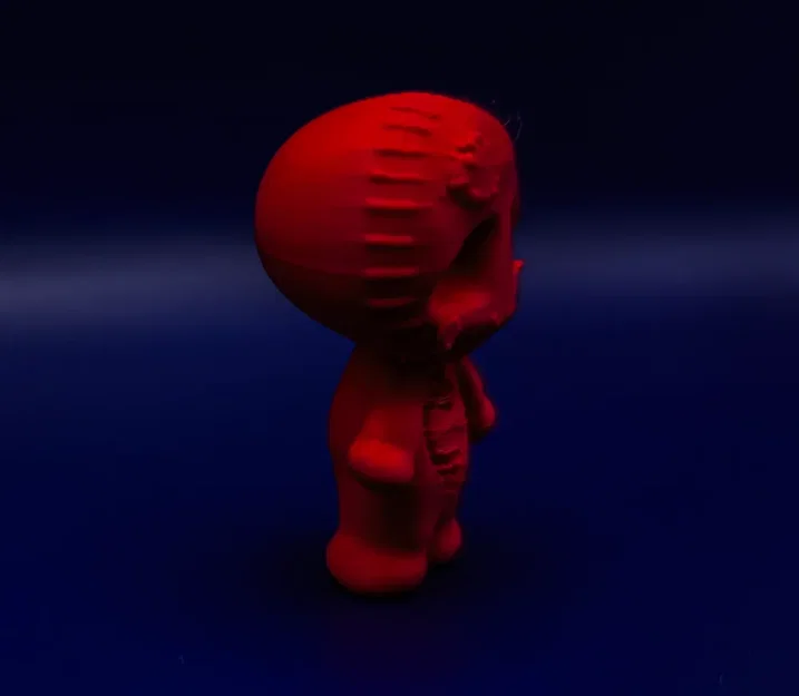 Mô hình linh vật khâu vá Creepy Kawaii - Tệp in 3D độc đáo - Image 3