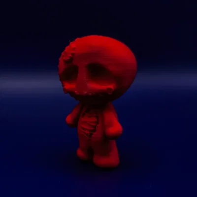 Mô hình linh vật khâu vá Creepy Kawaii - Tệp in 3D độc đáo