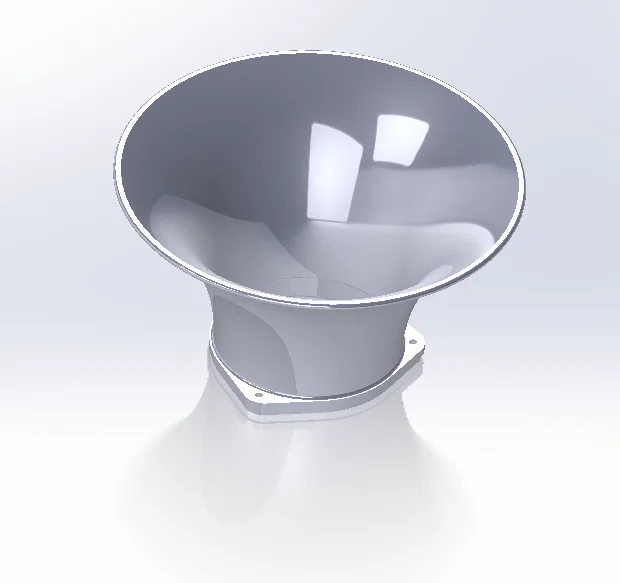 Mẫu in 3D Speaker Horn 250mm cho củ loa 4.5 inch chuyên nghiệp - Image 1