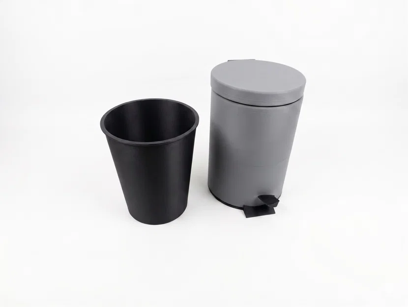 Thùng rác đạp chân mini để bàn - Image 3