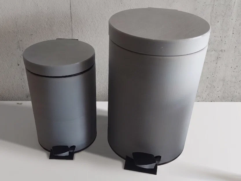 Thùng rác đạp chân mini để bàn - Image 4