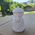 Bộ Tượng Chú Tiểu Bình An - Peaceful Little Monk Set - Thumbnail 4