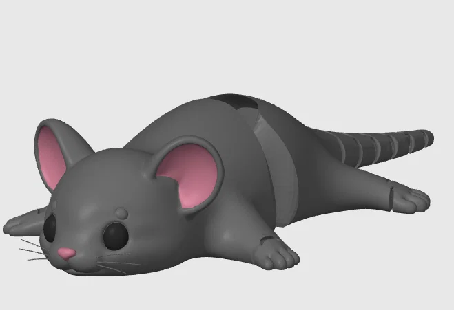 Mô hình Chuột cử động linh hoạt (Articulated Mouse) - Image 1