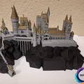 Mô hình lâu đài Hogwarts (Harry Potter) 3D tuyệt đẹp cho fan - Thumbnail 1