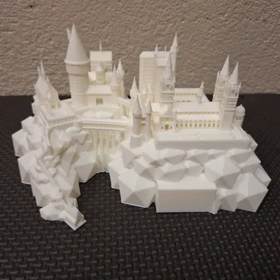 Mô hình lâu đài Hogwarts (Harry Potter) 3D tuyệt đẹp cho fan