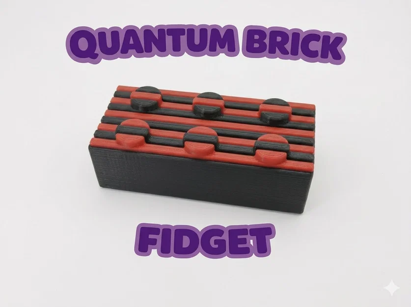 Quantum Brick Fidget - Đồ chơi xả stress độc đáo - Image 4
