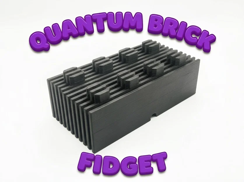 Quantum Brick Fidget - Đồ chơi xả stress độc đáo - Image 8