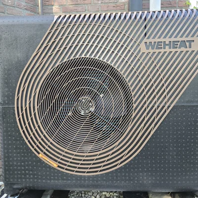 Kẹp giữ vỏ quạt cho máy WeHeat Sparrow