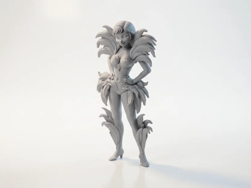 Mô hình Thiên Thần Giả Tưởng - File STL 3D có thể in ấn - Image 1