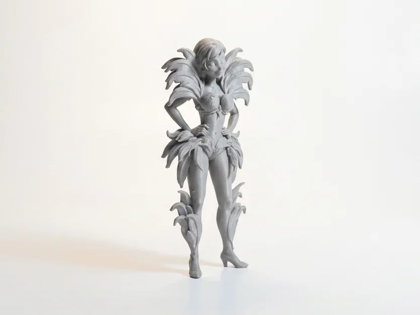Mô hình Thiên Thần Giả Tưởng - File STL 3D có thể in ấn - Image 2