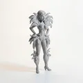 Mô hình Thiên Thần Giả Tưởng - File STL 3D có thể in ấn - Thumbnail 2