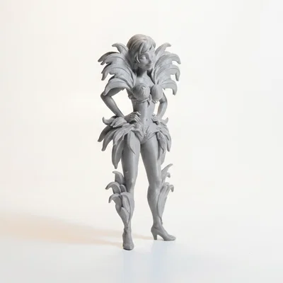 Mô hình Thiên Thần Giả Tưởng - File STL 3D có thể in ấn